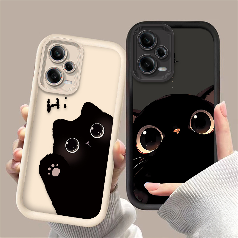 可愛い大きな目の猫のスマホケース Xiaomi Redmi  - Receipt Printer Thermal のレビューと価格