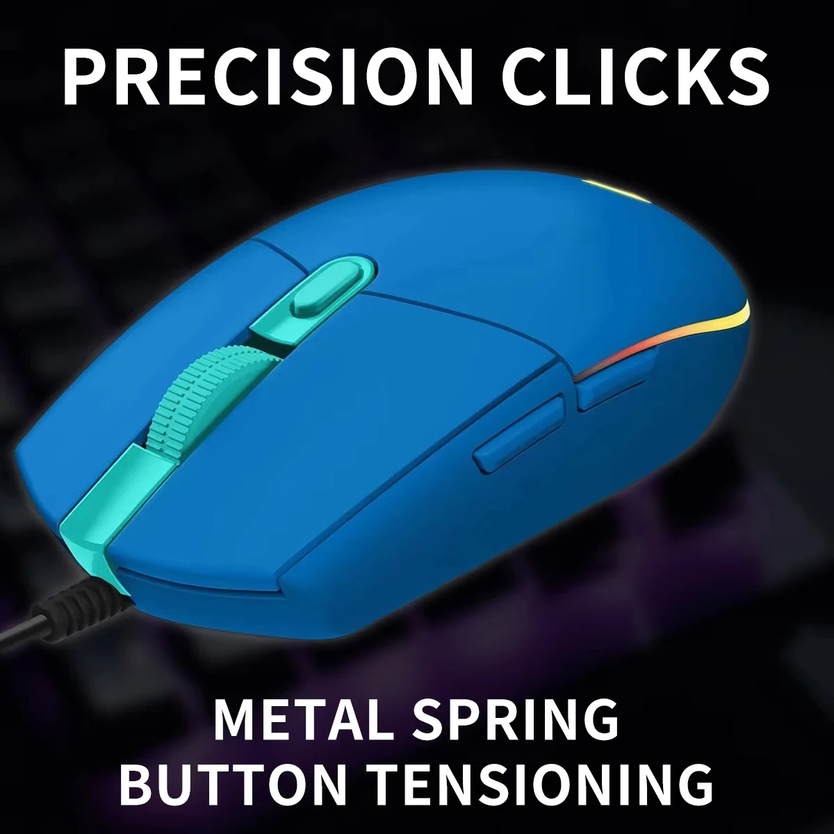 Logicool G203 LIGHTSYNC 有線ゲーミン - Logitech Mouse G203 のレビューと価格